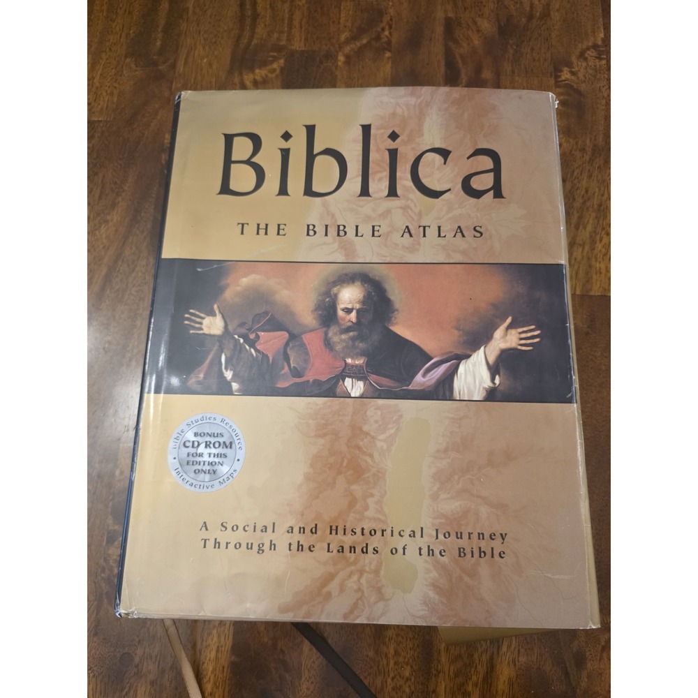 Biblica:‎ The Bible Atlas - Hardcover By Barry J Beitzel